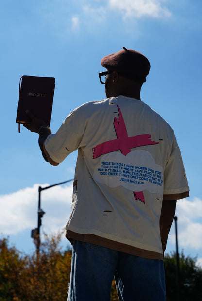 CloudsofChrist “Tan” Double layered Shirt (limited)